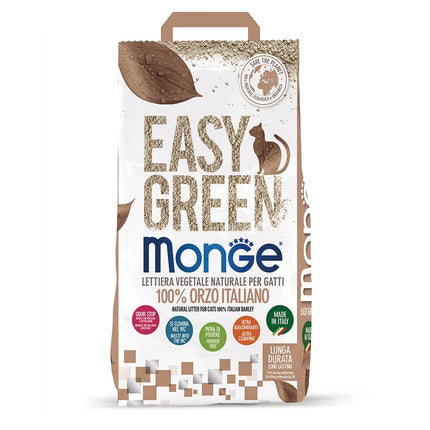 Monge Easy Green 100% Italiaanse Gerst Kattenbakvulling