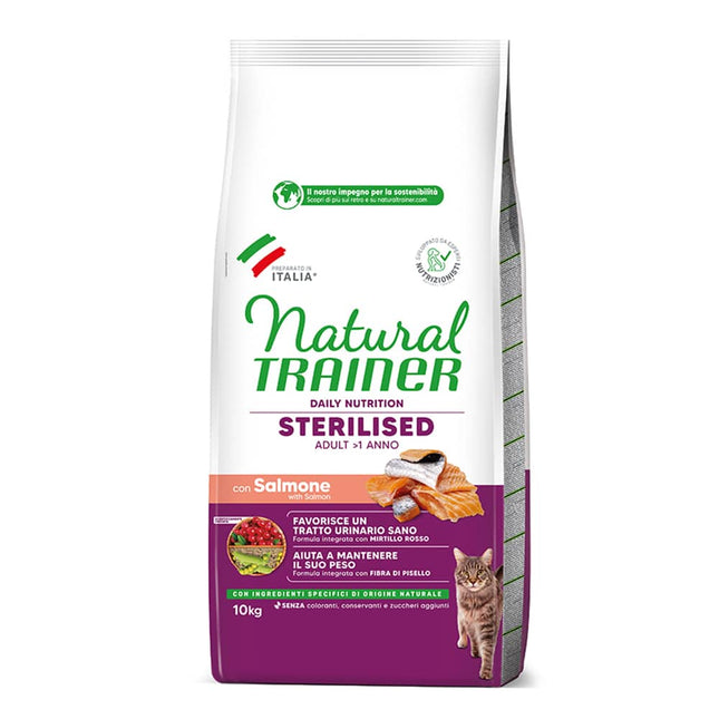 Natural Trainer Sterilised Salmone