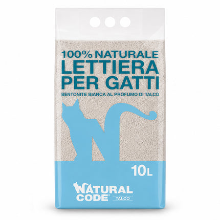 Natural Code Babypoeder Bentoniet Kattenbakvulling (10L)