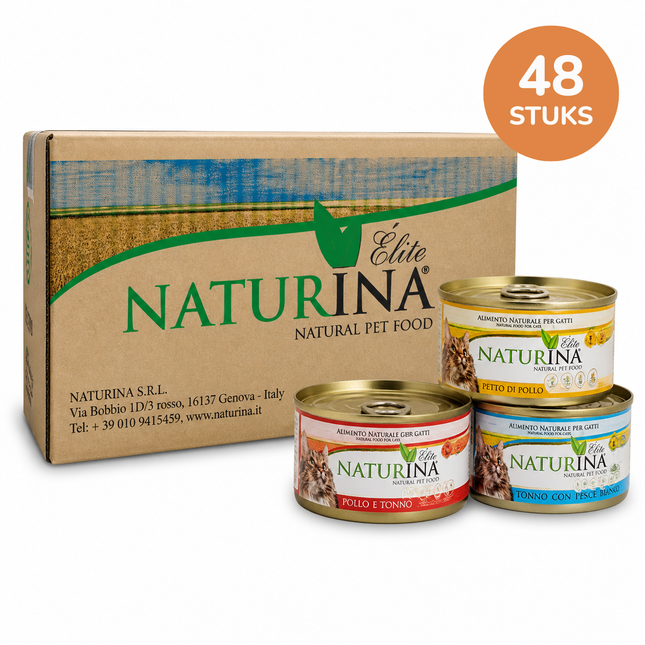 Naturina Mixdoos Zelf Samenstellen (48x70g)