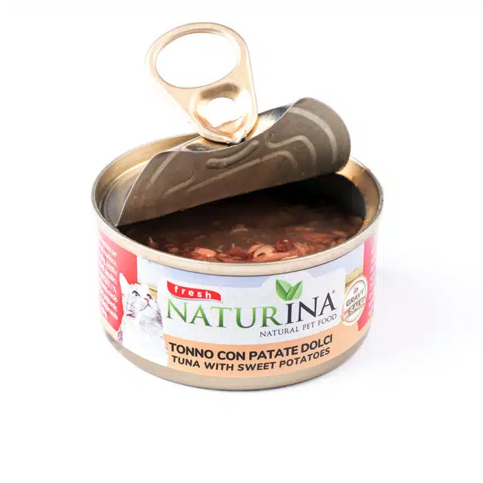 Naturina tonijn met zoete aardappel